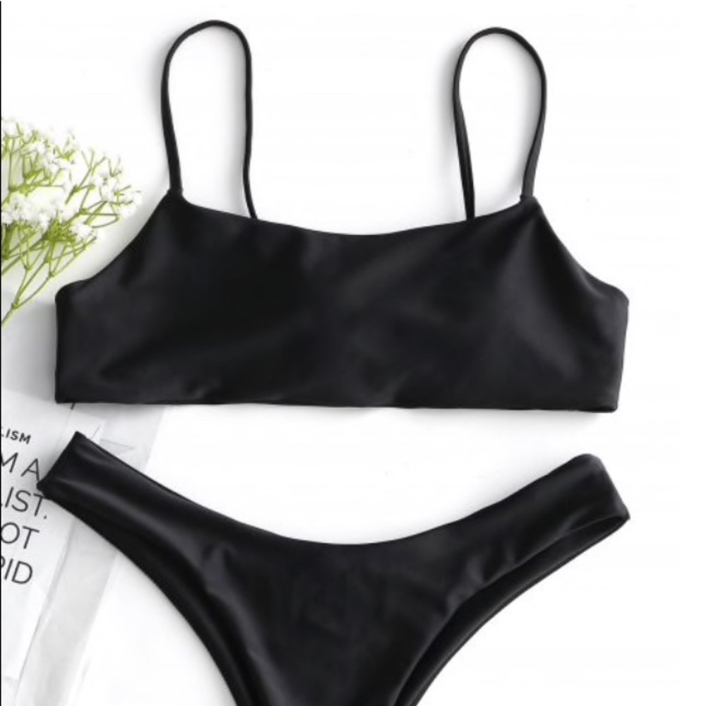 Padded Scrunch Butt Bikini Set